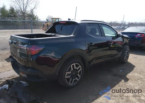 2026 Hyundai Santa Cruz Limited from USA, damaged, VIN 5NTJEDDF3TH164315